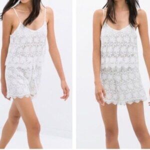 Zara lace romper
